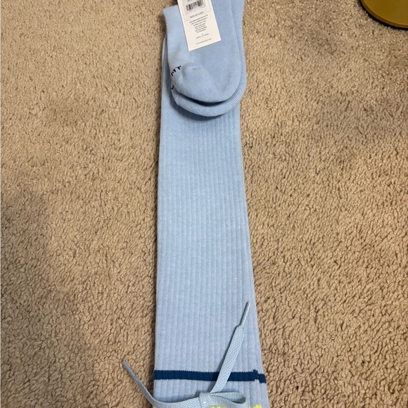 NWT Free People Sky Blue Knee High Socks - Picture 3 of 4